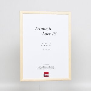 effect Dřevěný rámeček na obrazy Profil 45 borovice 10x15 cm s museumským sklím