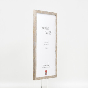 Effect dřevěný rám profil 51 antik stříbrný s muzejním sklem