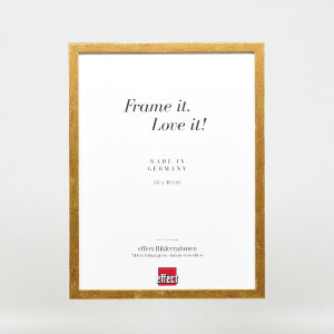 effect Dřevěný rám profil 51 antik zlatý 25x50 cm s muzejním sklem