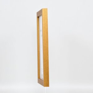 Efektní dřevěný obrazový rám profil 52 v barvě dubu 62x93 cm muzejní sklo