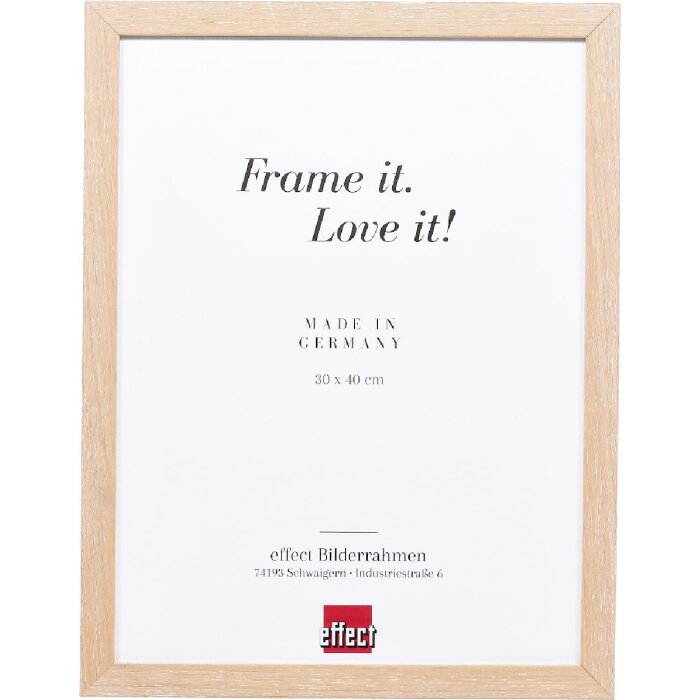 Effect Dřevěný rámeček na obraz 50x60 cm s muzejním sklíčkem