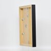 Efektní dřevěný obrazový rám profil 55 černý 7x10 cm muzejní sklo