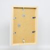 Efektní dřevěný obrazový rám profil 55 bílý 7x10 cm muzejní sklo