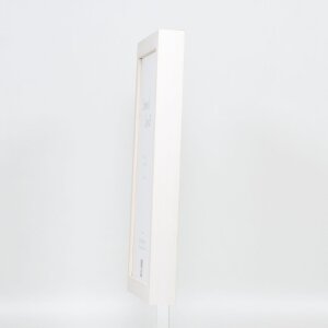 Efektní dřevěný obrazový rám profil 55 bílý 59,4x84,1 cm muzejní sklo