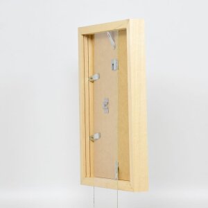 Efektní dřevěný obrazový rám profil 55 přírodní 30,5x91,5 cm muzejní sklo