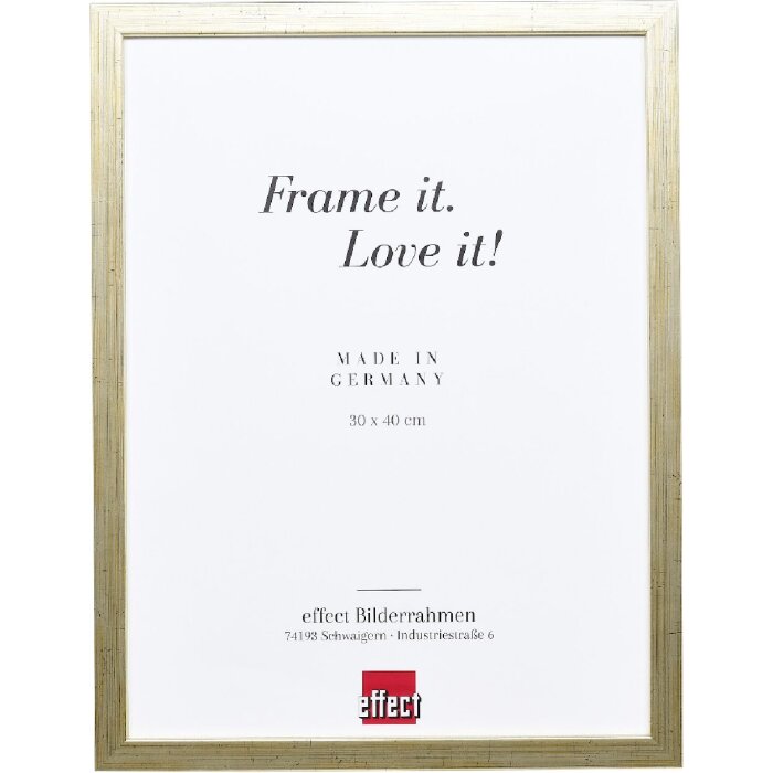 effect Dřevěný rámeček Profil 58 antik stříbrná 20x30 cm s museumským sklem