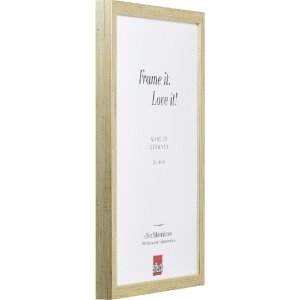 Effect Dřevěný rámeček s profilovým tělem 58 Antik stříbrný 40x60 cm s muzejním sklím