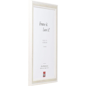 Effect Dřevěný rámeček pro obrazy Profil 64 bílý 23x70 cm s muzejním sklem