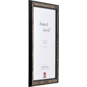 Effect Dřevěný obrazový rám Profil 64 černý s muzejním sklem