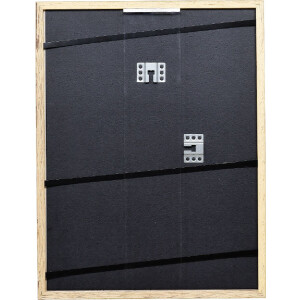 Effect Obloučkový rámeček dřevěný bílý 20x28 cm s muzejním sklem