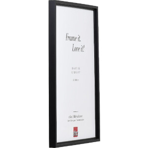 Effect Dřevěný rámeček na obraz s profilovým designem 69 černý 40x50 cm