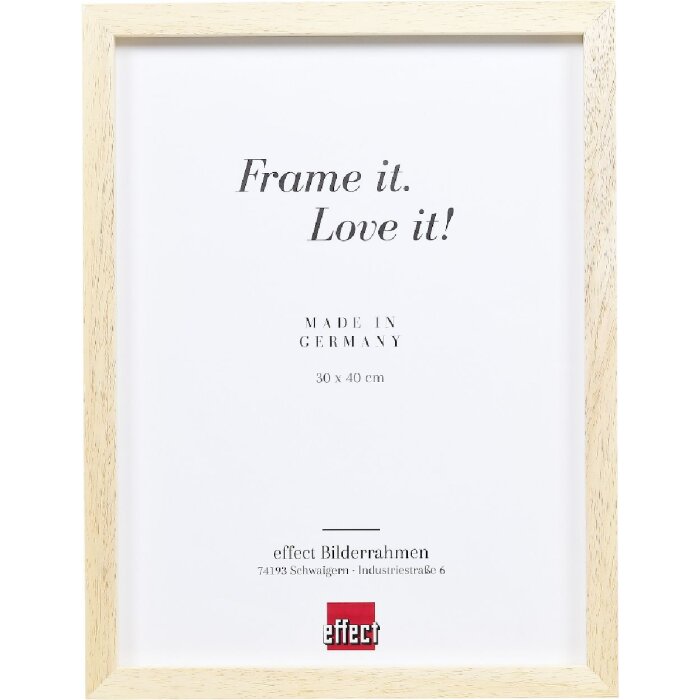 Effect Dřevěný rámeček pro obrazy s muzejním sklem 50x100 cm