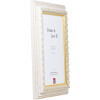 Effect Dřevěný obrazový rám Profil 80 bílý s muzejním sklém