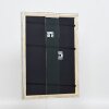 Efektní dřevěný obrazový rám profil 85 stříbrný 13x13 cm muzejní sklo
