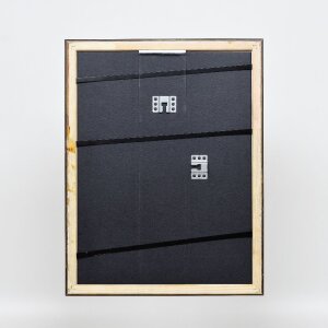 Efektní dřevěný obrazový rám profil 85 černý 25x50 cm muzejní sklo