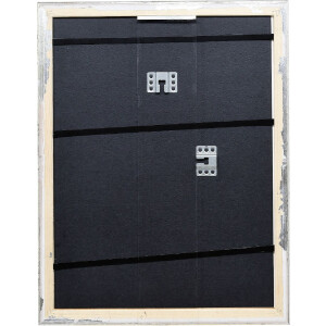 Effect Dřevěný obrazový rám Profil 86 Barok 20x30 cm stříbrný s muzejním sklem