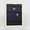 Efektní dřevěný rám profil 94 zlatý 13x13 cm muzejní sklo