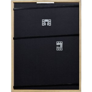 Effect Dřevěný rám profil 2330 černý s muzejním sklípkem