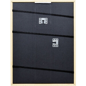 Effect Dřevěný rámeček Profil Top S přírodní 13x13 cm s muzejním sklem