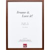 Effect dřevěný fotorámeček Profil Top S hnědý 15x20 cm s muzeálním sklem