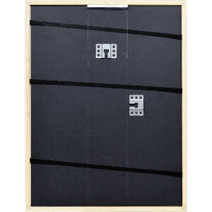 Effect Dřevěný rámeček Profil Top S stříbrný s muzejním sklem