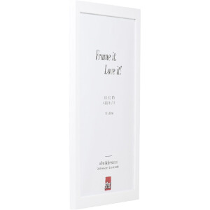 Effect dřevěný rámeček Profil Top Pro bílý 50x50 cm s muzejním sklem
