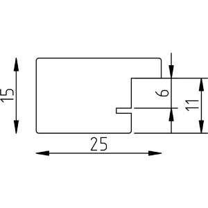 Effect Dřevěný rámeček Profil Top Pro tannengrén 59,4x84,1 cm s muzejním sklem