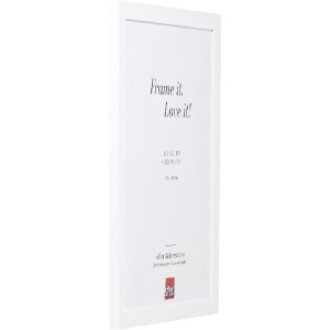 Effect Dřevěný rám Profil Top Pro bílý s muzejním sklem