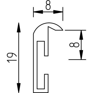 Effect A1 hliníkový stěnový rámeček pro obraz 61x91,5 cm stříbrný muzejní sklo