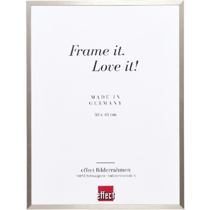 Effect A1 rám pro hasičskou ochranu Alu série 2 šedý brusovaný 61x91,5 cm s muzejním sklem