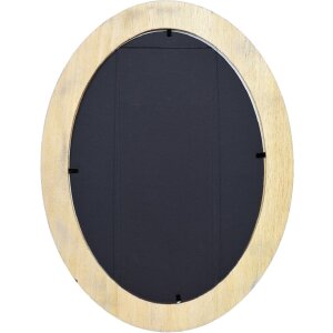 Effect Oválný obrazový rám 7x9 cm černý s křišťálovým sklem