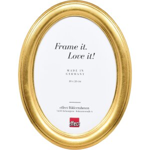 Effect Oválný fotorámeček HB 30x40 cm zlatý