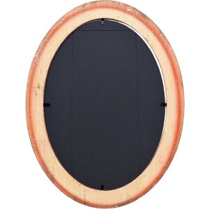 Effect Oválný stříbrný nástěnný rámeček 50x50 cm