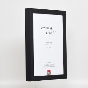 Efffect dřevěný rám profil 55 dres rám 60x90 cm černé čiré sklo