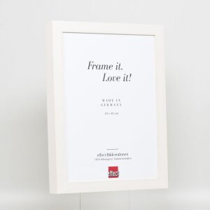 Efffect dřevěný rám profil 55 jersey rám 60x90 cm bílé čiré sklo