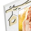ZEP Dřevěný fotorámeček Noemi 10x15 cm na výšku Pružinový fotorámeček