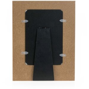 Dřevěný fotorámeček ZEP Ginevra hnědý 10x15 cm přijímací fotorámeček