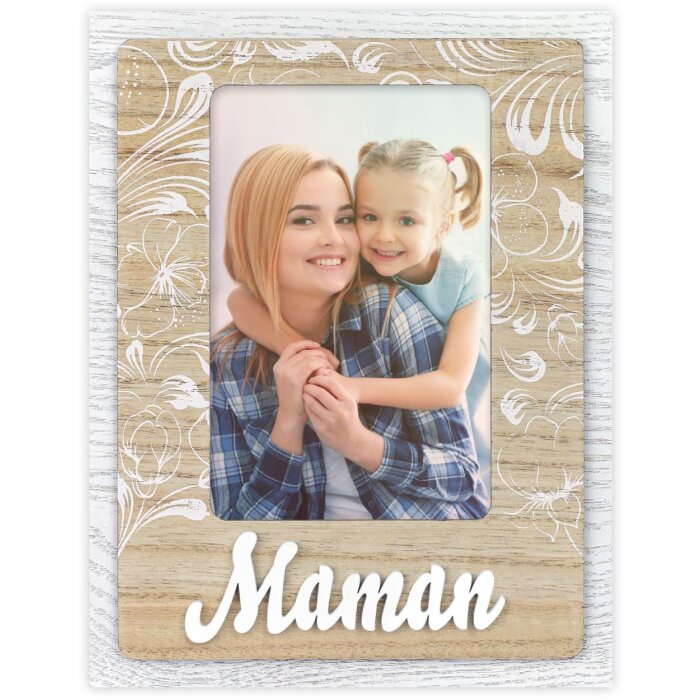 ZEP Dřevěný fotorámeček Alessia FR 10x15 cm Maman