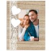 ZEP Dřevěný fotorámeček Dafne hnědý 10x15 cm na výšku