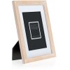 ZEP Dřevěný fotorámeček Fenis přírodní 15x20 cm s paspartou 10x15 cm