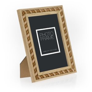 ZEP Dřevěný rám na obrázky Lecce přírodní 10x15 cm