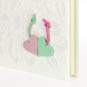 ZEP fotoalbum Symfonická srdce barevná 23x23 cm 28 bílých stran