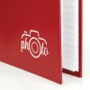 ZEP Flipalbum XF468 Red pro 80 fotografií 10x15 cm obal s uměleckým potiskem