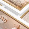 ZEP Dřevěný rámeček do galerie Ayas bílý 4 nebo 6 fotografií 10x15 cm