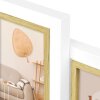 ZEP Dřevěný rámeček do galerie Ayas bílý 4 nebo 6 fotografií 10x15 cm
