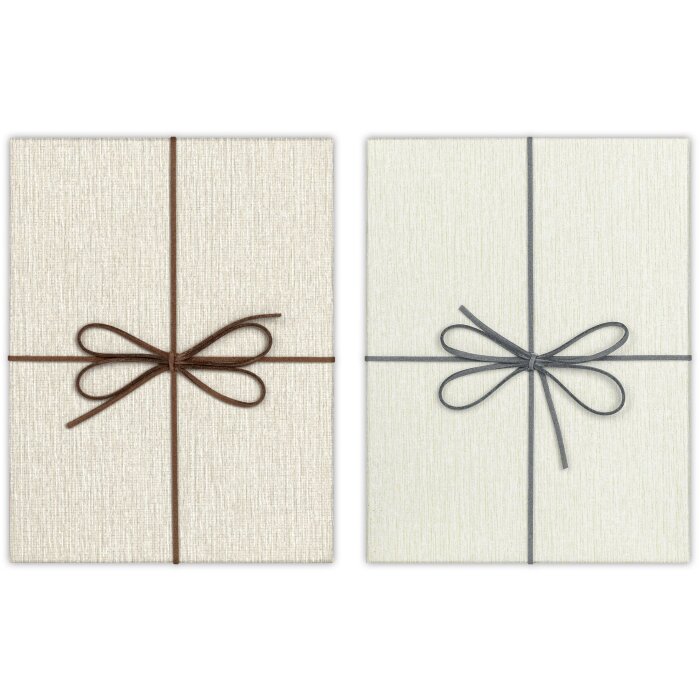 Dárková krabička ZEP hnědá/šedá 6 velikostí 34x34x4,5cm Elegance