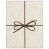 Dárková krabička ZEP hnědá/šedá 6 velikostí 34x34x4,5cm Elegance