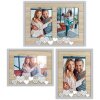 Dřevěný fotorámeček ZEP Lola 10x15 cm na výšku i na šířku a dvojitý rámeček