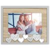 Dřevěný fotorámeček ZEP Lola 10x15 cm na výšku i na šířku a dvojitý rámeček