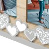 Dřevěný fotorámeček ZEP Lola 10x15 cm na výšku i na šířku a dvojitý rámeček